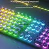 True Silent Mechanical-Feel Gaming Keyboard, Mouse & Headset Set