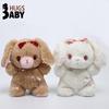 Annie the Long-Eared Plush Rabbit Doll – Cute Bow, Big Eyes, Perfect Birthday Gift