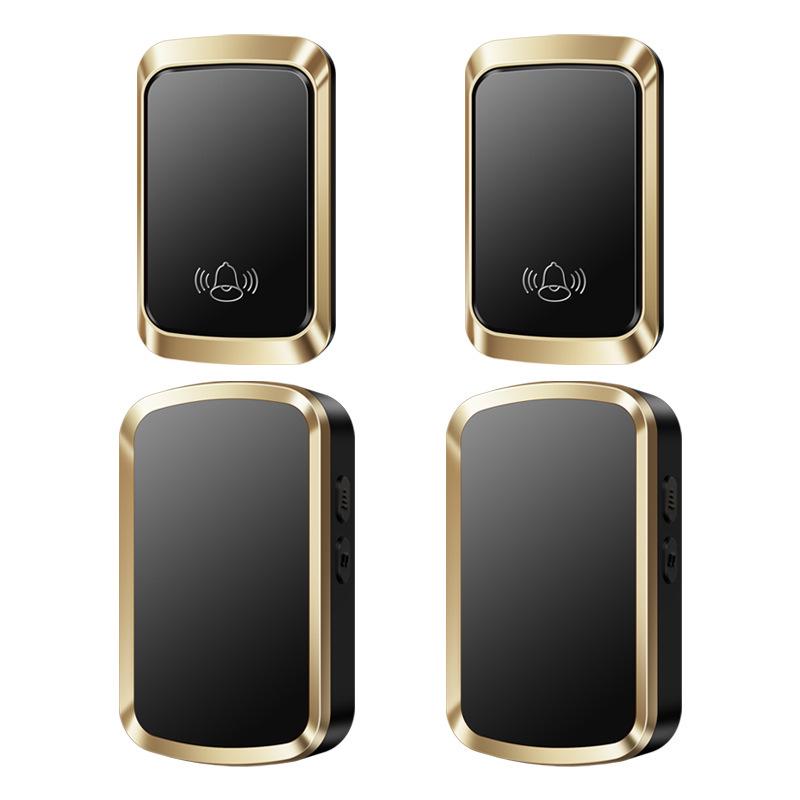 Wireless Self-Powered Doorbell, Waterproof, Long-Range, Electronic Remote Bell, Ideal for Home & Elderly Use.