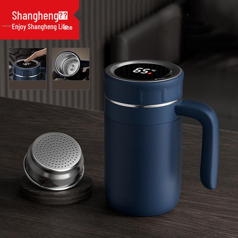 Shangheng Smart Temperature Display Tea Infuser Thermos