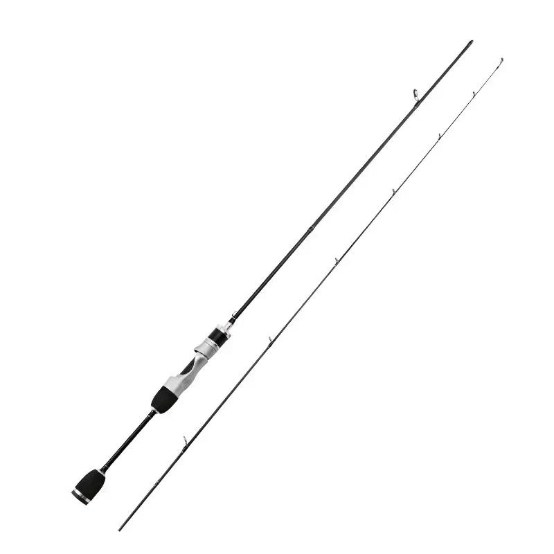 Quick-Adjust Lure Rod Small Bait Finesse System UL Spinning Casting Fishing Rod Carbon Fiber Ultralight 2 Pieces 1.68-1.8m 1-8g For Trout Fishing Rod