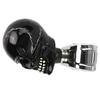 Skull Shape Steering Wheel Knob 3cm Diameter Resin Turn Knob Spinner Booster for Cars Trucks Tractors Boats Black