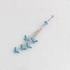 Butterfly Belly Button Ring Stainless Steel Fashion Jewelry Stud