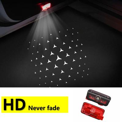2pcs For Mercedes Benz W206 2022-2024 X254 C254 Amg Class E W214 2024 S W223 C Accsesories Car LED Door Projector Welcome Light