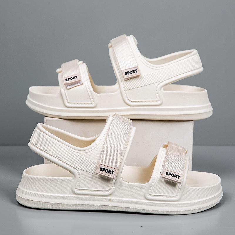 Pánské sandály s otevřenou špičkou, módní designové platformové sandály pro muže, EVA, venkovní, ležérní, sportovní, 2025, letní, dámské, plážové sandály