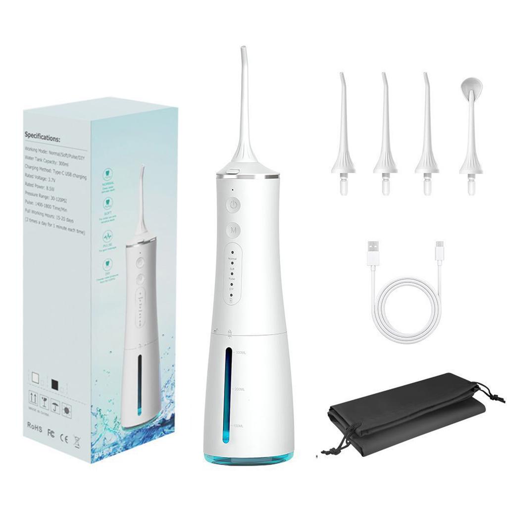 Home electric dental flosser portable teeth cleaning water flossing home dental scaler