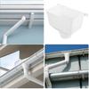 DOITOOL Gutter Connector, Gutter Downspout Adapter, Rain Gutter Downspout Extensions, Downspout Diverter, Universal Downspout to Drain Pipe