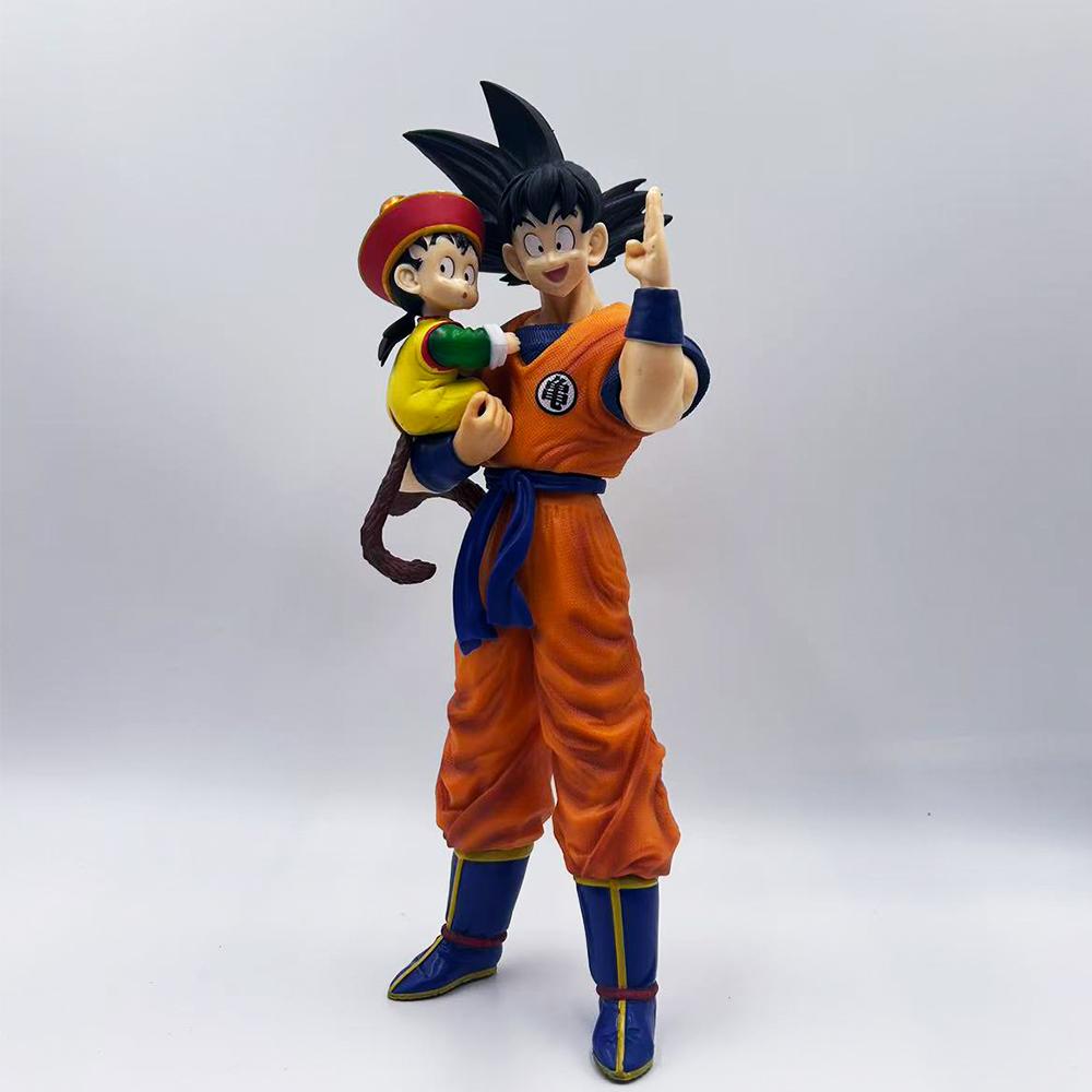 * Hot Sold Dragon Ball Son Goku Super Saiyan Anime Figure Goku Dbz Action Figure Model Gifts Collectible Figurines.