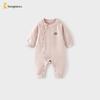 Tongtai Baby Autumn and Winter Warm Long-Sleeve Romper