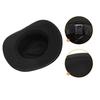 Cowboy Hat Christmas Travel Cap Western Hat Outdoor Sun-Protect Jazz Cap Western Cowboy Hat Tibetan Hat Style