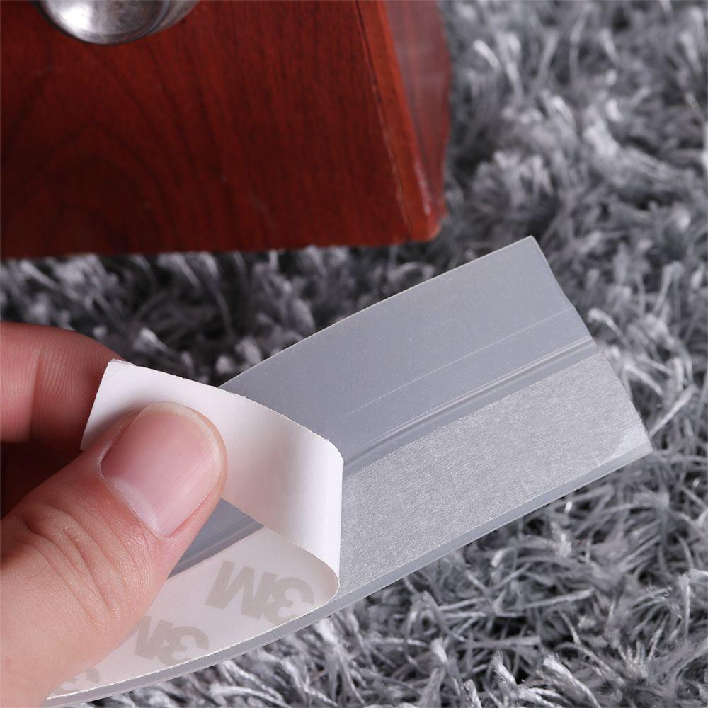 Bottom Seam Door Window Wind Proof Bathroom Sealing Strip Wall Sticker Moldproof Silicone Rubber