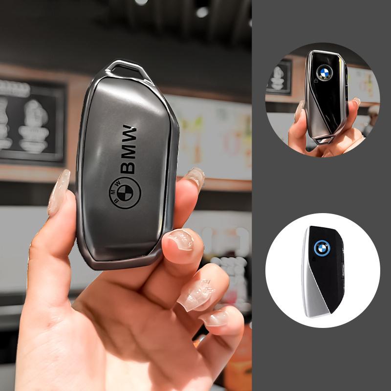 

Hot 2025 TPU Car Remote Key Case Cover Protector for BMW X1 U11 X7 X5 G05 LCI I7 IX XM Series 7 740Li U06 G81 M3 2023 2024 Acces