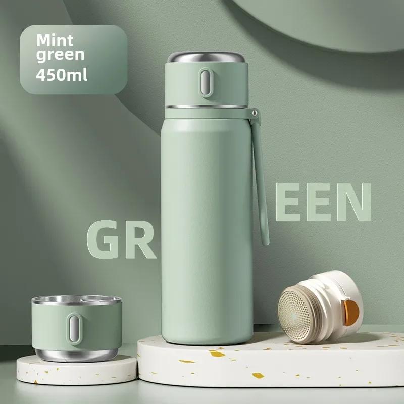 New Thermos Cup Girls High Appearance Level 316 Stainless Steel Water Cup Food Grade Children Students Special Cup for School