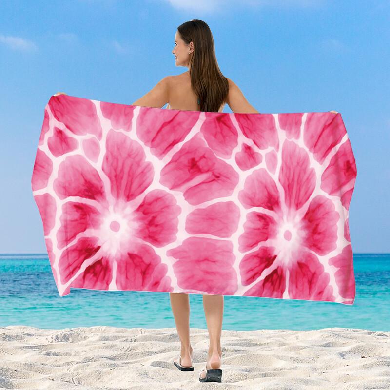 

Printed Absorbent Beach Towel