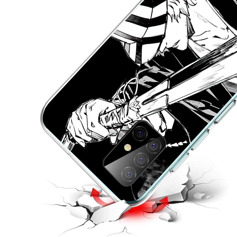 Bleach Kisuke Urahara Phone Case For Samsung Galaxy A12 A52S A42 A32 A22 A51 A50 Note 20 Ultra 10 S10 Plus A71 A70 A31 A30 A10S