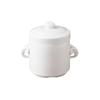 Homeglen White Porcelain Double Boiler Stew Pot