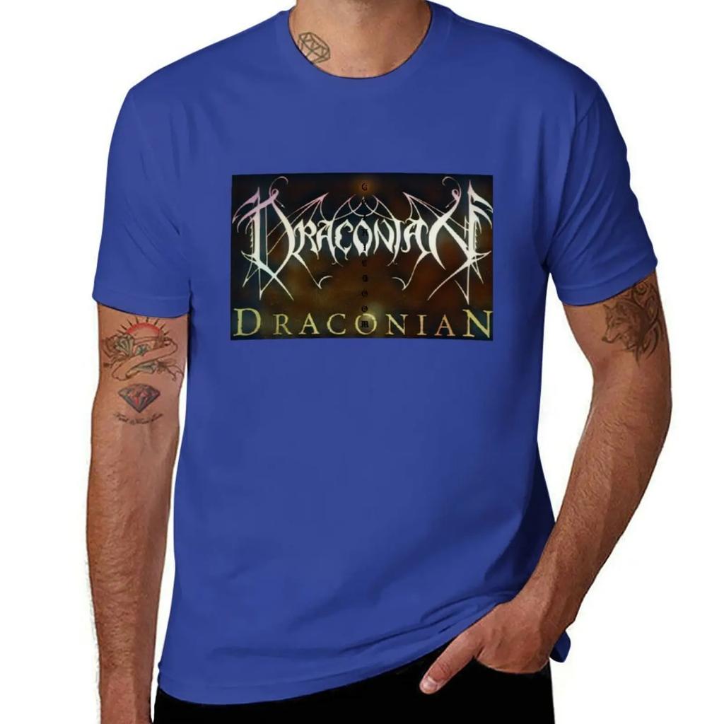 T-shirt Draconiana maglietta grafica per tifosi di sport magliette grafiche in cotone abbigliamento uomo
