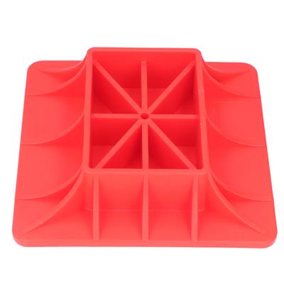 Schwerlast-Hebebock Offroad-Basis Rotes Nylon Bruchschutz-Stützbrett für Sand Schlamm Gras Weich