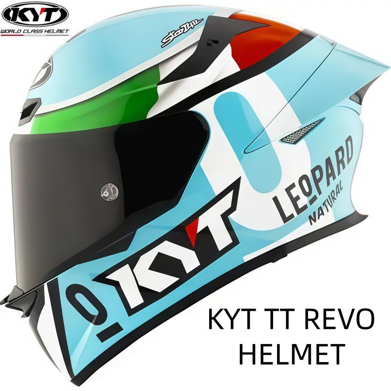 Visiera per casco KYT TT REVO con fibbia - Nuovo modello