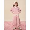 Montagut Girls' Hooded Sweatshirt & Jogger Set