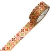 Kimono Beauty Masking Tape Shippo Hanabishi Pattern GR-3051