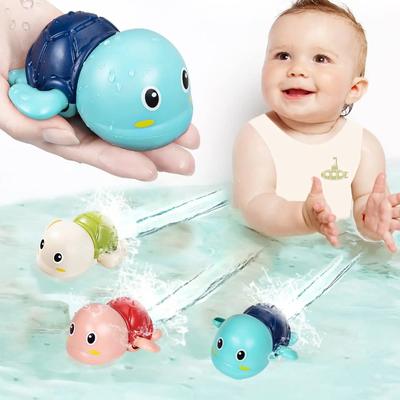 Jouets de bain pour bébé, tortue mignonne, piscine, plage, jouet d'eau mécanique classique pour enfants, jouets de jeu d'eau