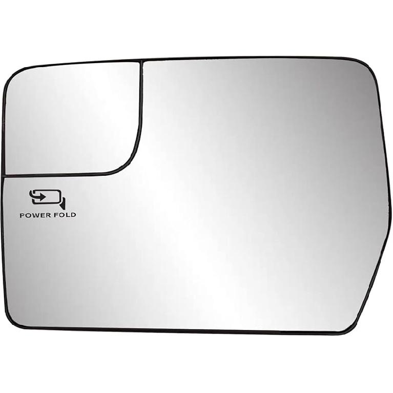 Passenger Right Side Heated Exterior Mirror Glass Replacement Compatible With Ford F150 2004 2005 2006 2007 2008 2009 2010 2011 2012 2013 2014