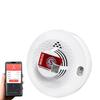 WiFi Smart Smoke Detector - Wireless Alarm and Fire Equipment with Phone Connectivity