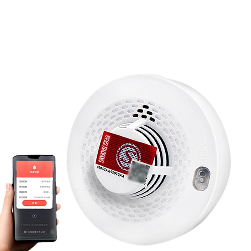 WiFi Smart Smoke Detector - Wireless Alarm and Fire Equipment with Phone Connectivity