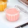 50Pcs Disposable Yogurt Cup With Lid 4Oz Party Plastic Cup 120Ml Dessert Mousse Cup Clear Disposable Pudding Cup Yogurt Cup