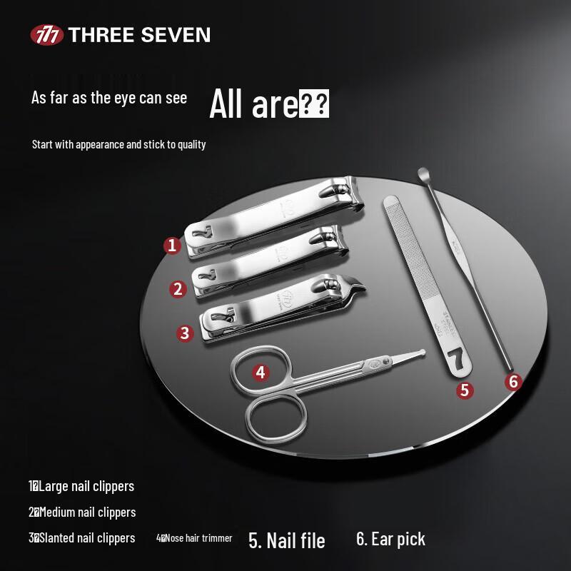 777 Premium Nail Clipper Set
