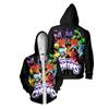 Smiling Critters Hoodies Cosplay Hoodie for Men Women Pullover Sweatshirt Harajuku Tops Zipper