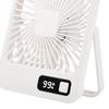 Small Desk Fan Table Fan Portable Quiet 5 Speeds Mini Fan for Travel Bedroom Car