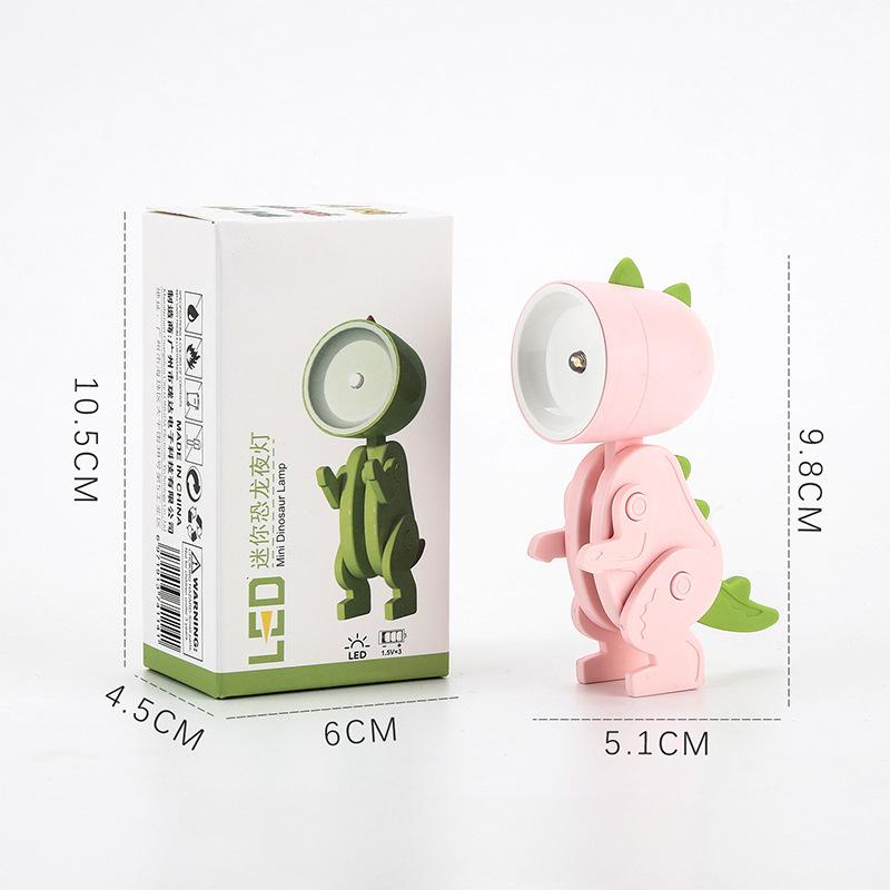 Cartoon Mini Nightlight Cute Decoration Desktop Folding Table Lamp Birthday Gift Cartoon Pet Folding Small Table Lamp with Ears