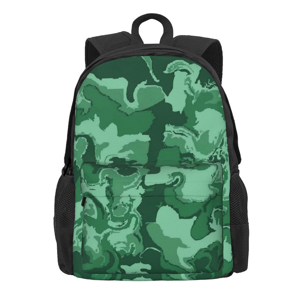 Oil Painting Everyday Backpack Flowers Print Daily Knapsacks Women Men Style Learner Bags Custom Cushy Rucksack