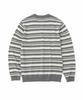 WMC Multi-Stripe Henley Neck Knit_Grey