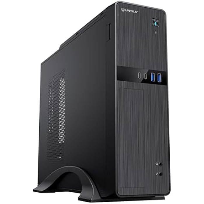 Počítačová skříň Micro ATX - UNYKACH - UK2011 - Černá - 450 W - USB 3.0 a Typ C
