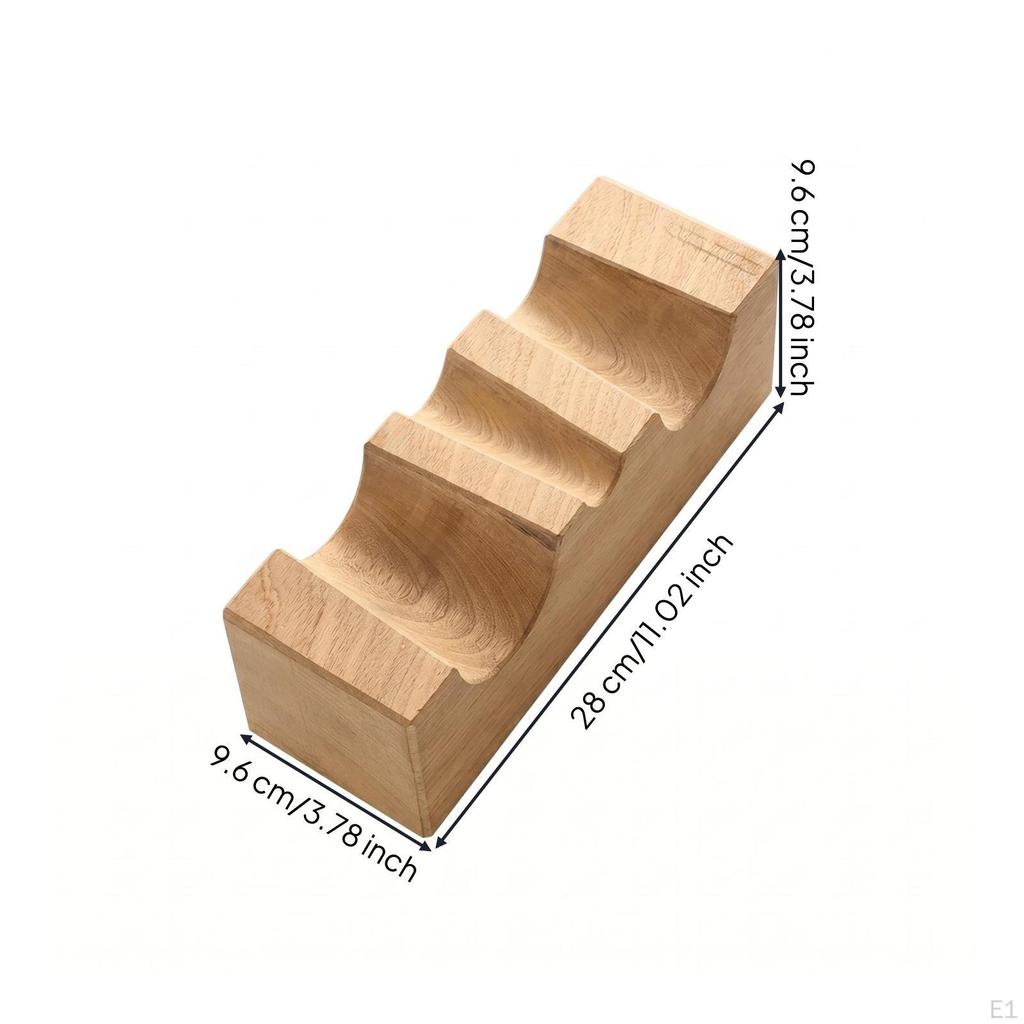Wooden Bracelet Forming Tool ImpactResistant Shaping Block Hardwood Band for