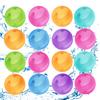 Refillable Water Balloons Quick Fill Soft Silicone Water Play Toy Summer Beach Pool Party Game for Kids Adults