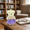 10pcs/set Plush Doll Bear Plush Foam Toys Plush Animal Cartoon Bouquet Doll  Graduation Gifts