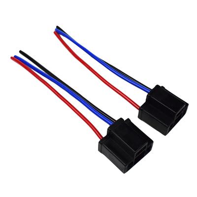 2x H4 9003 Juhtmestik Socket Pea Esitulede Udutulede Emane Pistik SABA