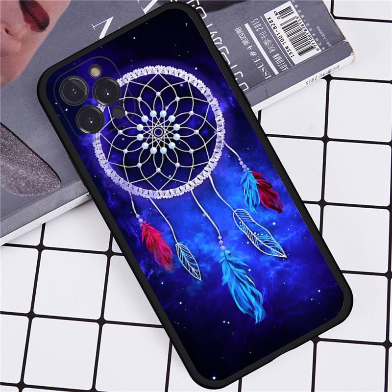 Dreamcatcher Phone Case For iPhone 14 11 12 13 Mini Pro Max 8 7 6 6S Plus X SE 2020 XR XS Funda Case