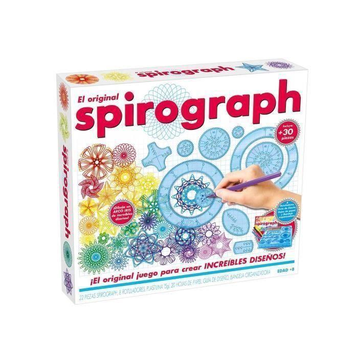 Spirograf - Spirograph Original: Spirograf Dítě 8 Let | Kreslicí Sada Dítě | Mandala Dítě | Spirograf Junior | 30 Kusů |