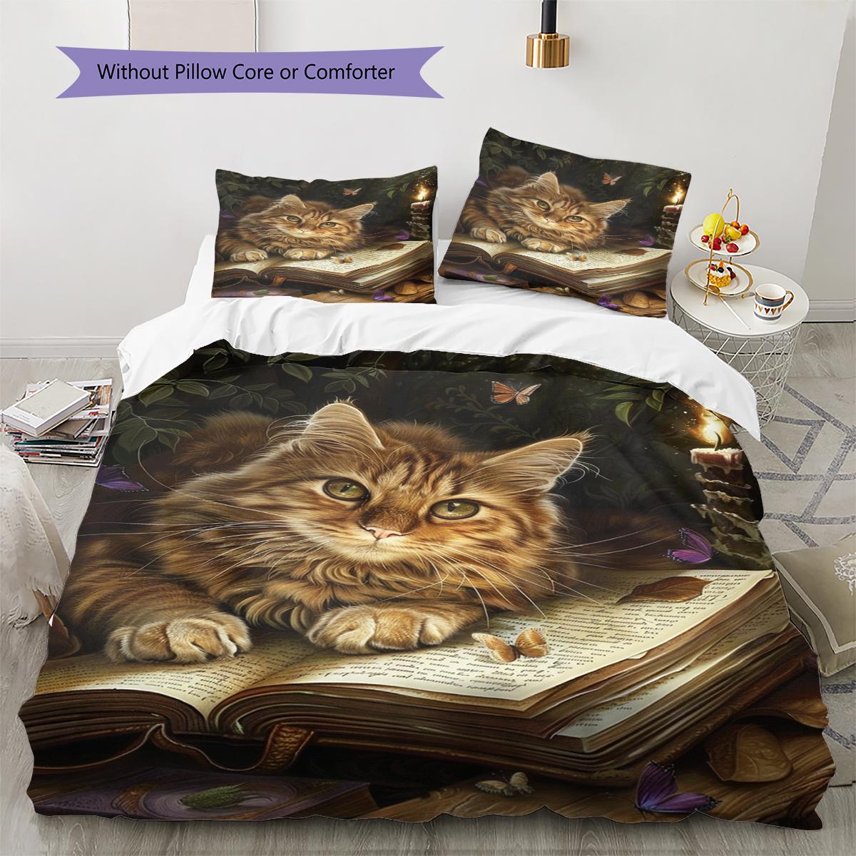 

Дитячий Плед-Ковдра Комплект Постільної Білизни Зворотний Бік Наволочка Домашній Декор Подарунок на День Народження (1 * підковдра + 2 * наволочка, без наповнювача) 135x200cm