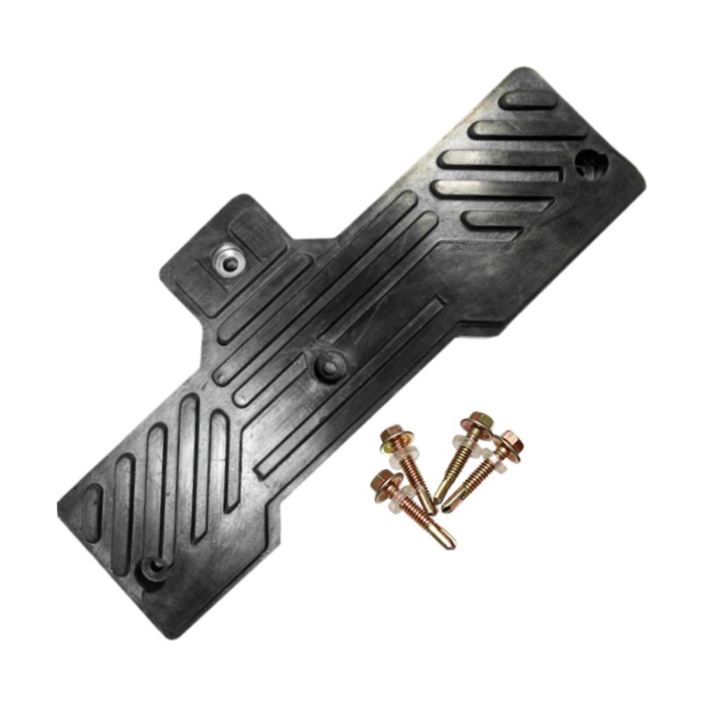 Pressure Pad for Tire Disassembly with Jaw Protectors