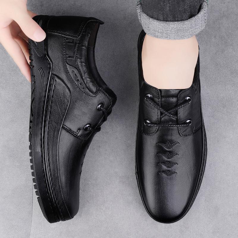 Модные кожаные туфли — фото 10