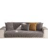 Sofa Cushion Winter Thickened Fleece Non-Slip Simple Modern Cushion Sofa Cover Cover Towel Winter Style