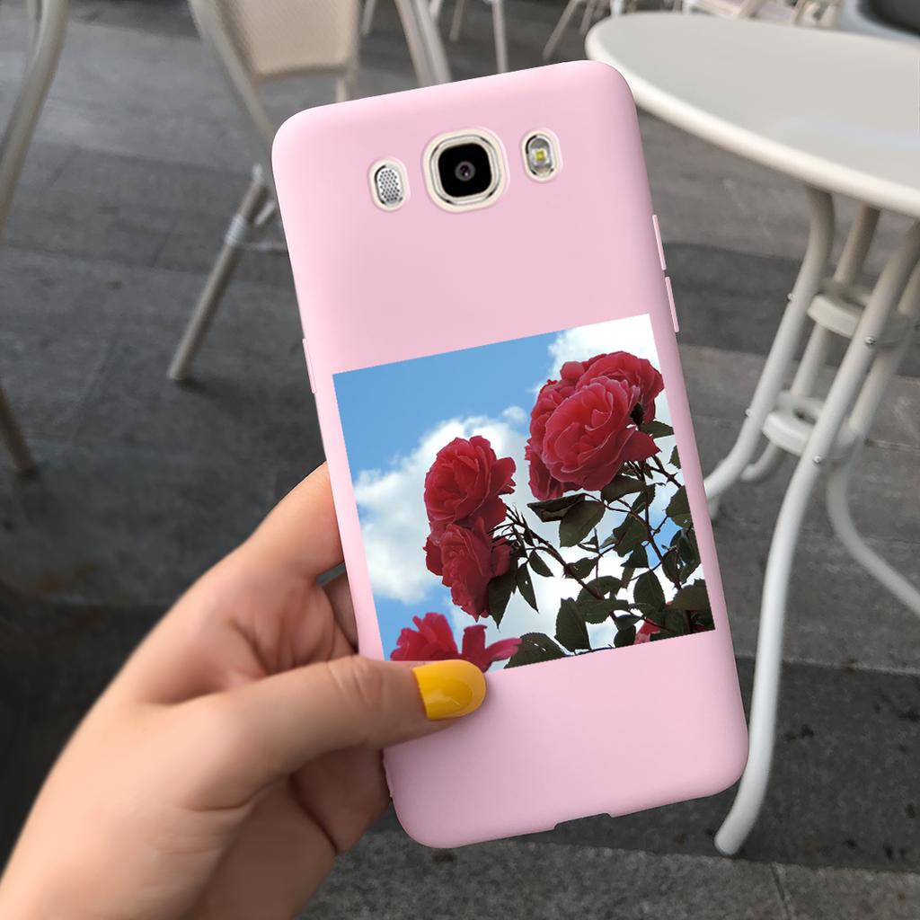 Lovely Phone Case For Samsung Galaxy J7 2016 Case Silicone Candy Cover Bumper For Samsung J7 2016 J710 J710H SM-J710F Soft Cases