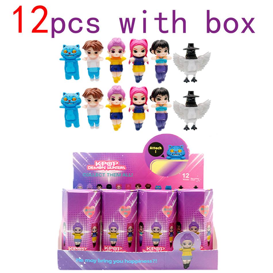 Neue Kpop Dämonenjäger Blind Box Serie Anime Figuren Ornamente Puppen Fans Kinder Geburtstagsgeschenke Zufällige Blind Box Spielzeuge