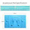 Improved Circulation Acupressure Foot Massage Mat Foot Acupressure Cushion  Home Office
